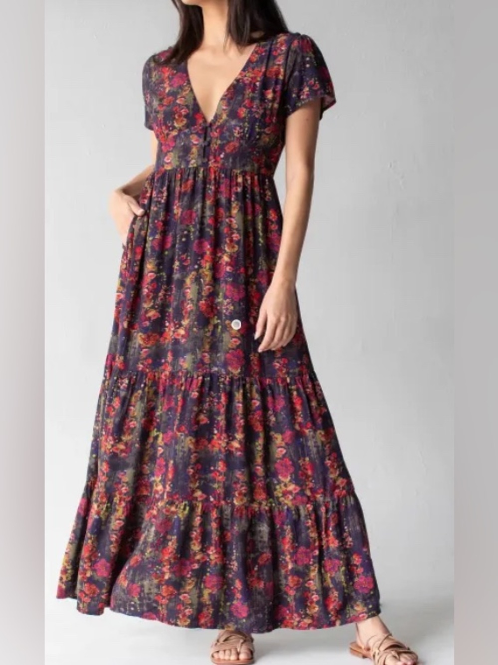Natural Life - EUC - Evangeline
Floral Maxi Dress. EXCELLENT CONDITION - Picture 2 of 9